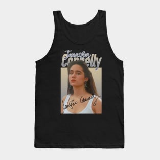 Jennifer Connelly // 80s Vintage Aesthetic Style // T-Shirt Tank Top